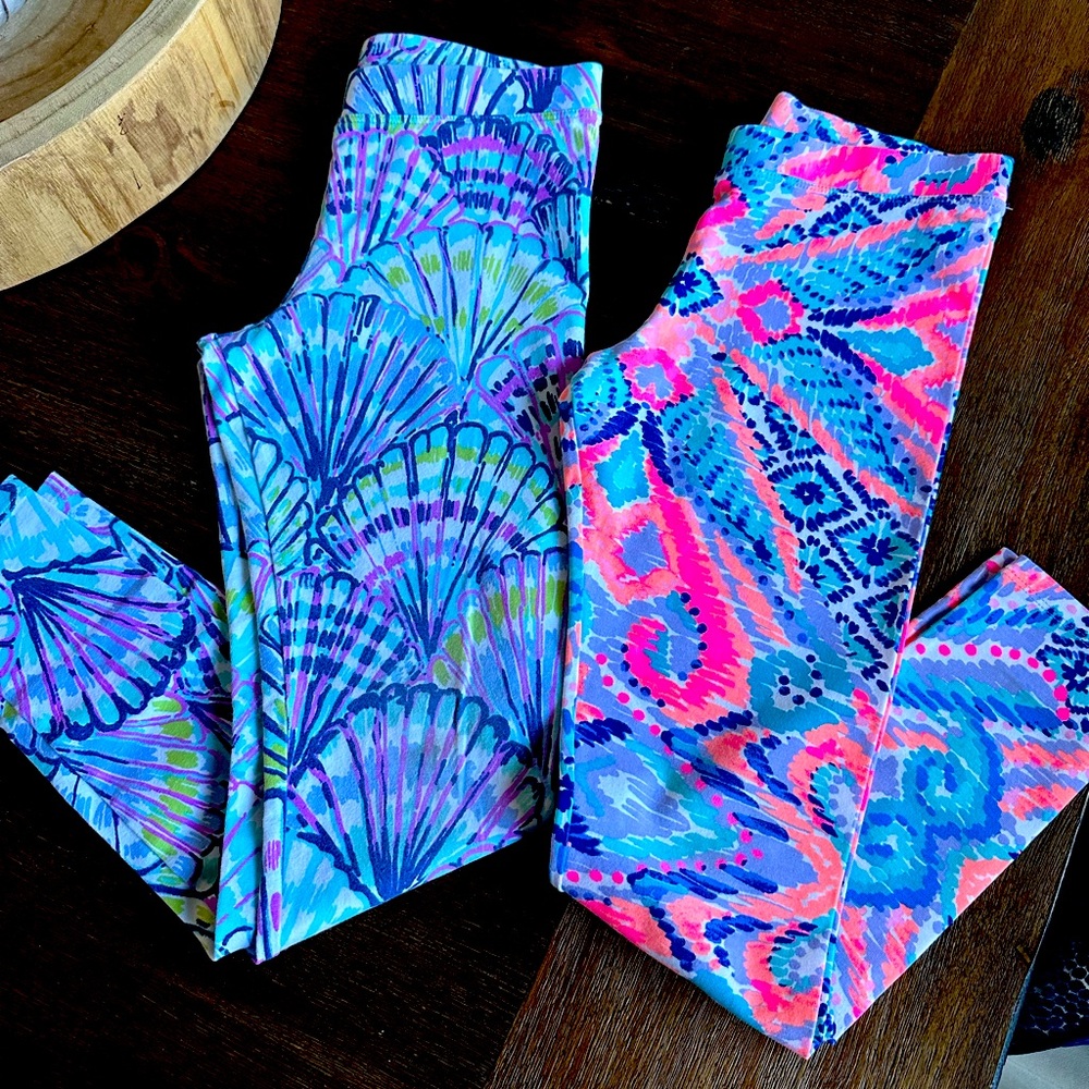 Lilly Pulitzer leggings girl 8-10